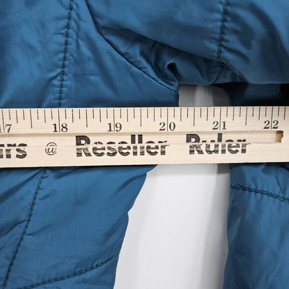 The North Face Jacket Girls XL 18 Puffer Green Teal Full Zip Pullover Hoodie - Picture 9 of 11